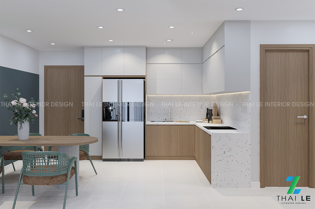Thiết kế nội thất căn hộ West Gate Bình Chánh - 85m2